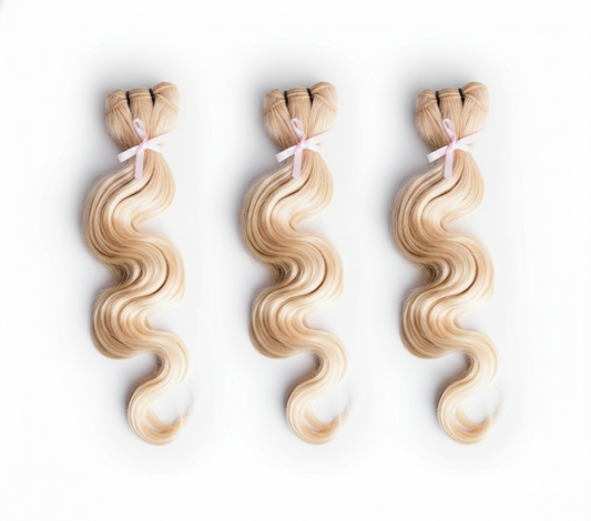 BLONDE WAVY TRIO BUNDLE