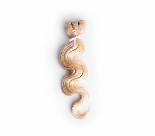 BLONDE WAVY EXTENSIONS